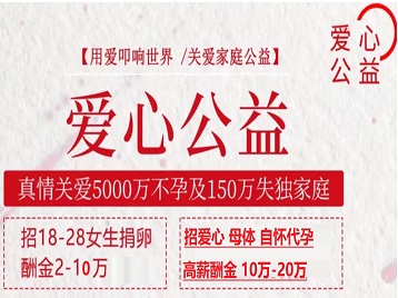 青神捐卵助孕生子 爱心志愿者招募